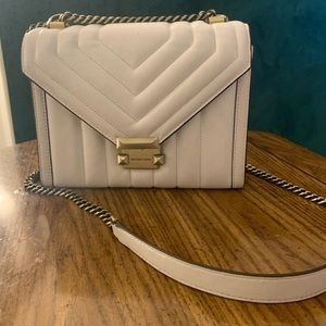 Quilted White Michael Kors bag